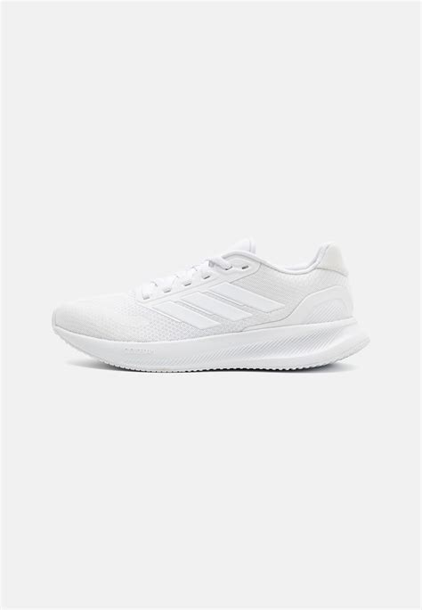 adidas performance run falcon weiß|White .